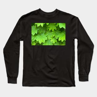 The Green Leaves of our Sweet Earth Long Sleeve T-Shirt